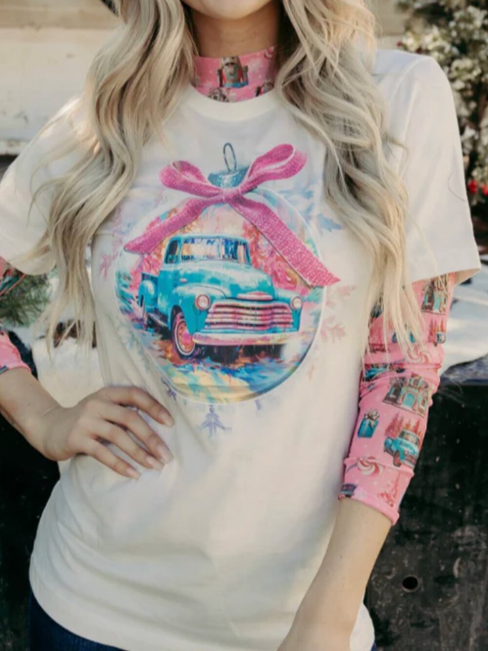 Martha May Christmas Tee